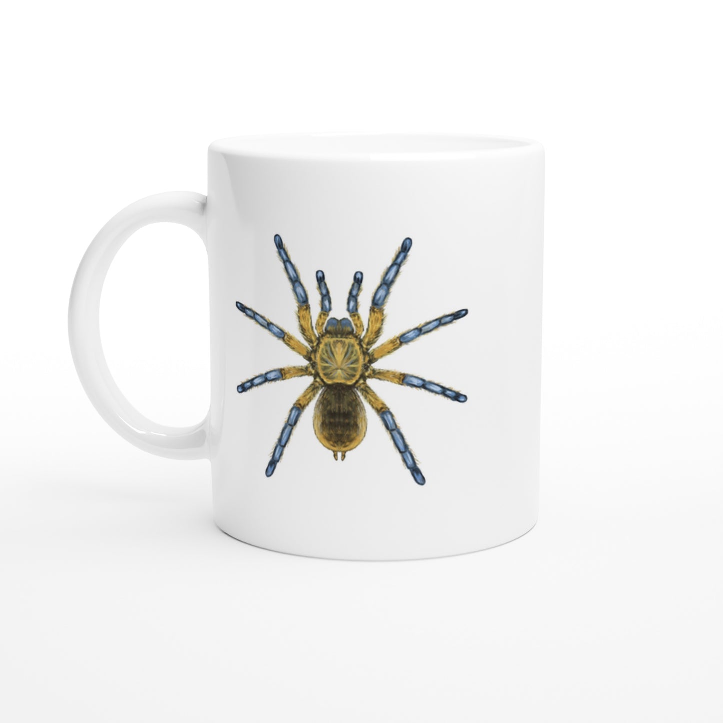 Golden Blue Leg Baboon Tarantula, Harpactira Pulchripes, Ceramic Graphic Mug
