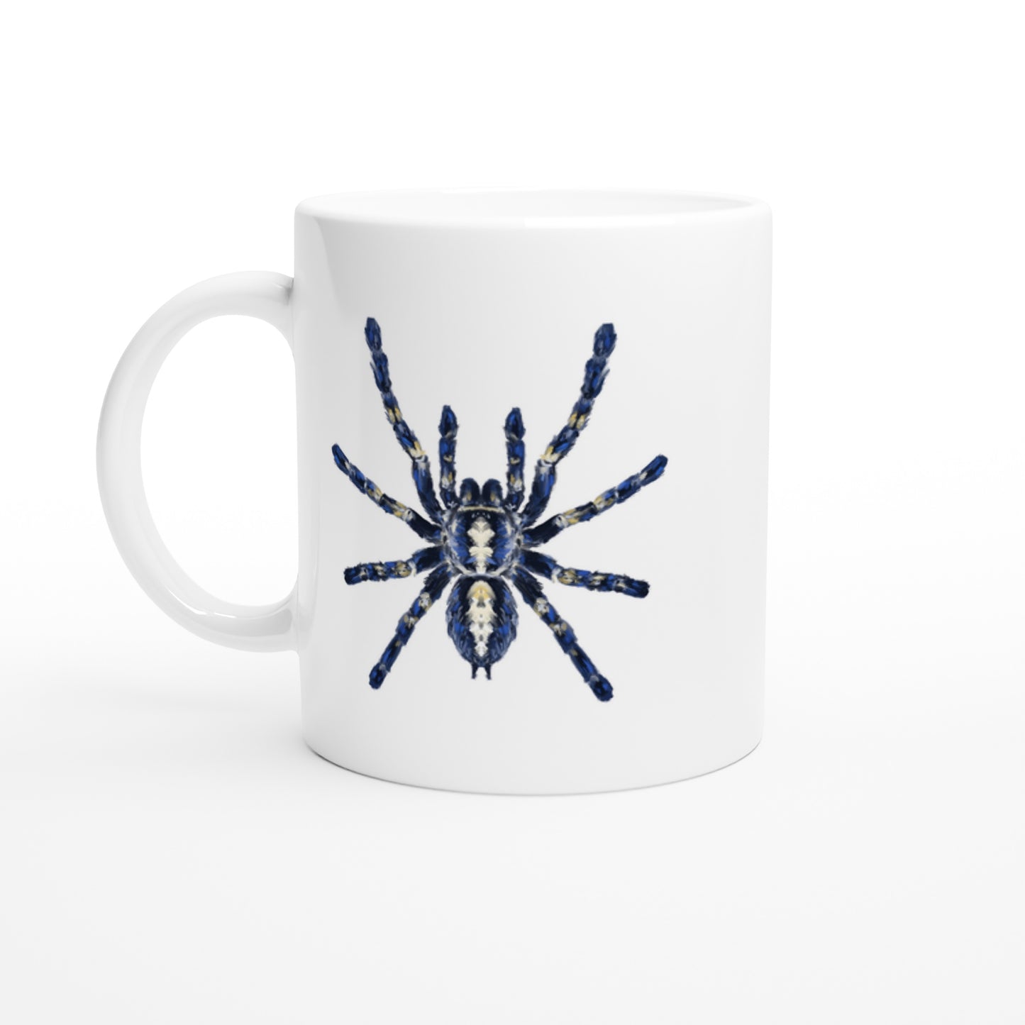 Gooty Sapphire Tarantula, Poecilotheria Metallica, Ceramic Graphic Mug
