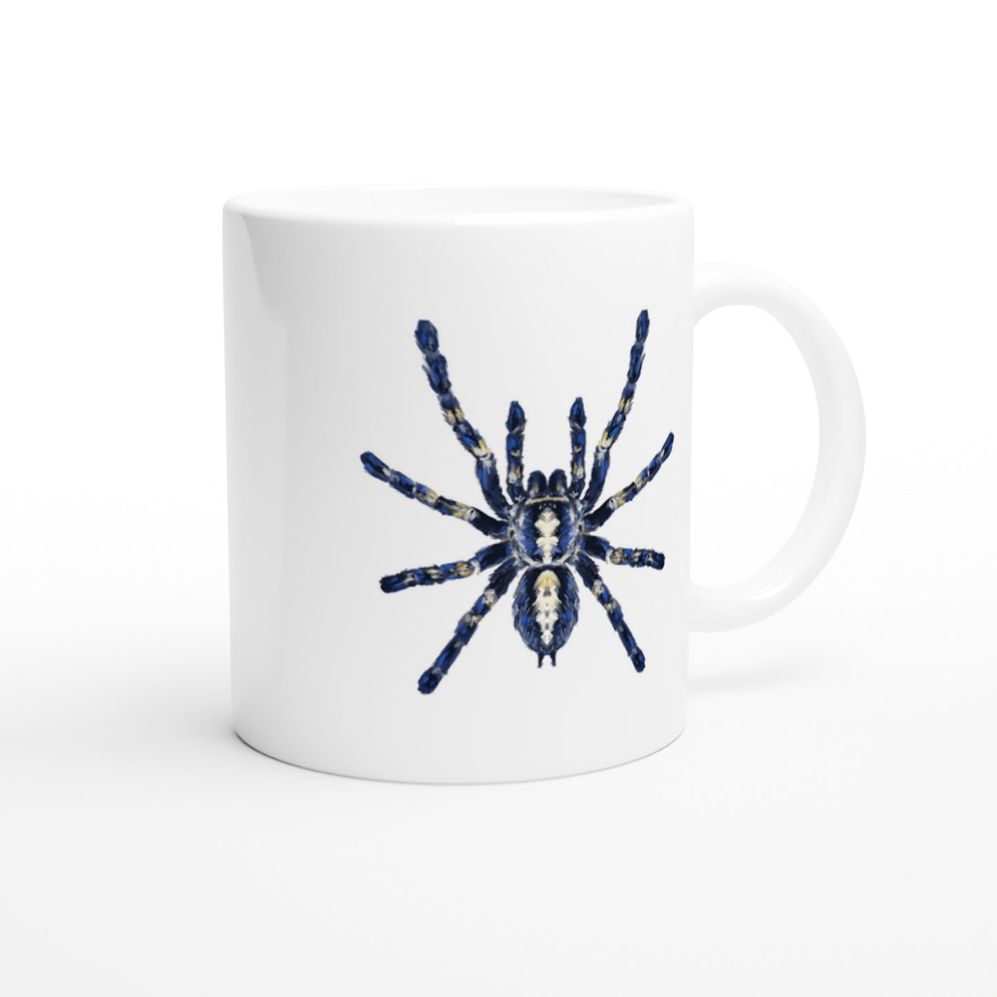 Gooty Sapphire Tarantula, Poecilotheria Metallica, Ceramic Graphic Mug