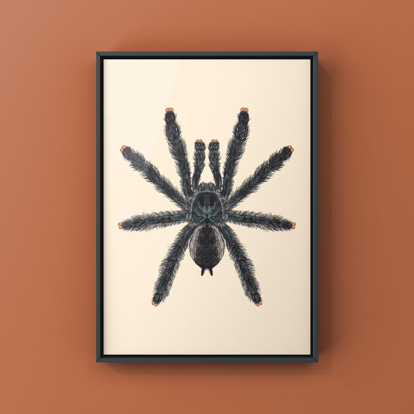 Guyana Pinktoe Tarantula, Avicularia Avicularia, Photographic Art Print
