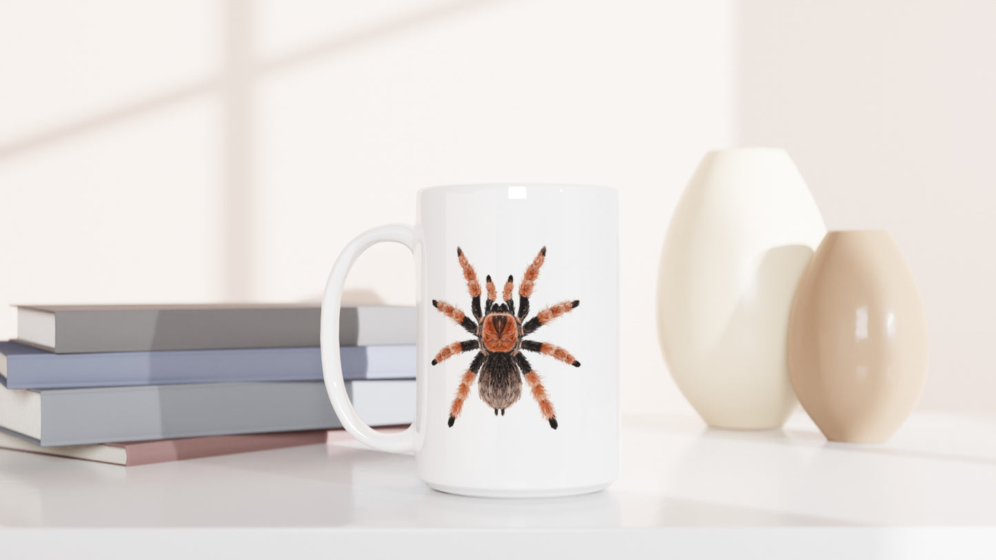 Mexican Fire Leg Tarantula, Brachypelma Boehmei, Ceramic Graphic Mug