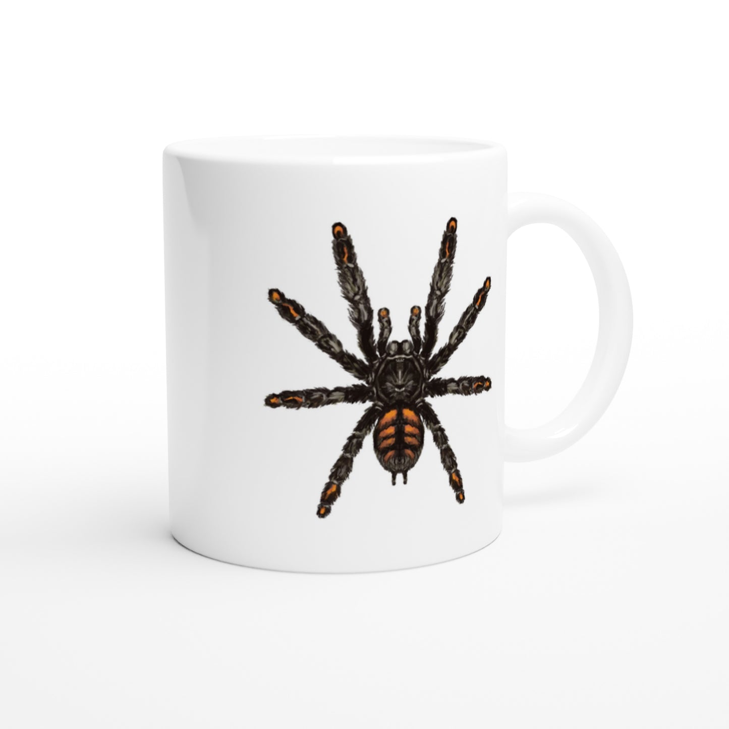Venezuelan Suntiger Tarantula, Psalmopoeus Irminia, Ceramic Graphic Mug