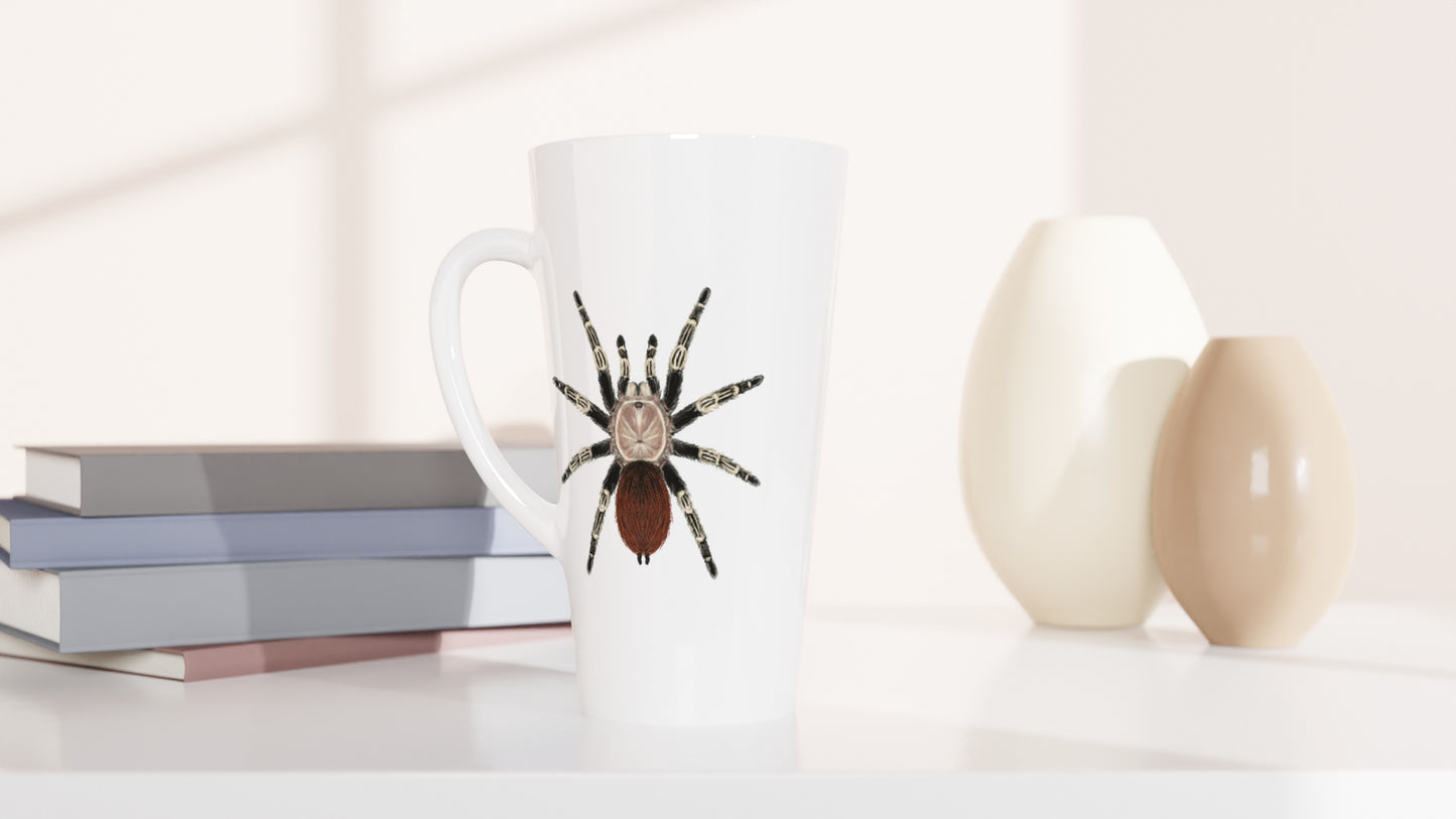 Brazilian Red And Black Tarantula, Vitalius Chromatus, Ceramic Graphic Mug