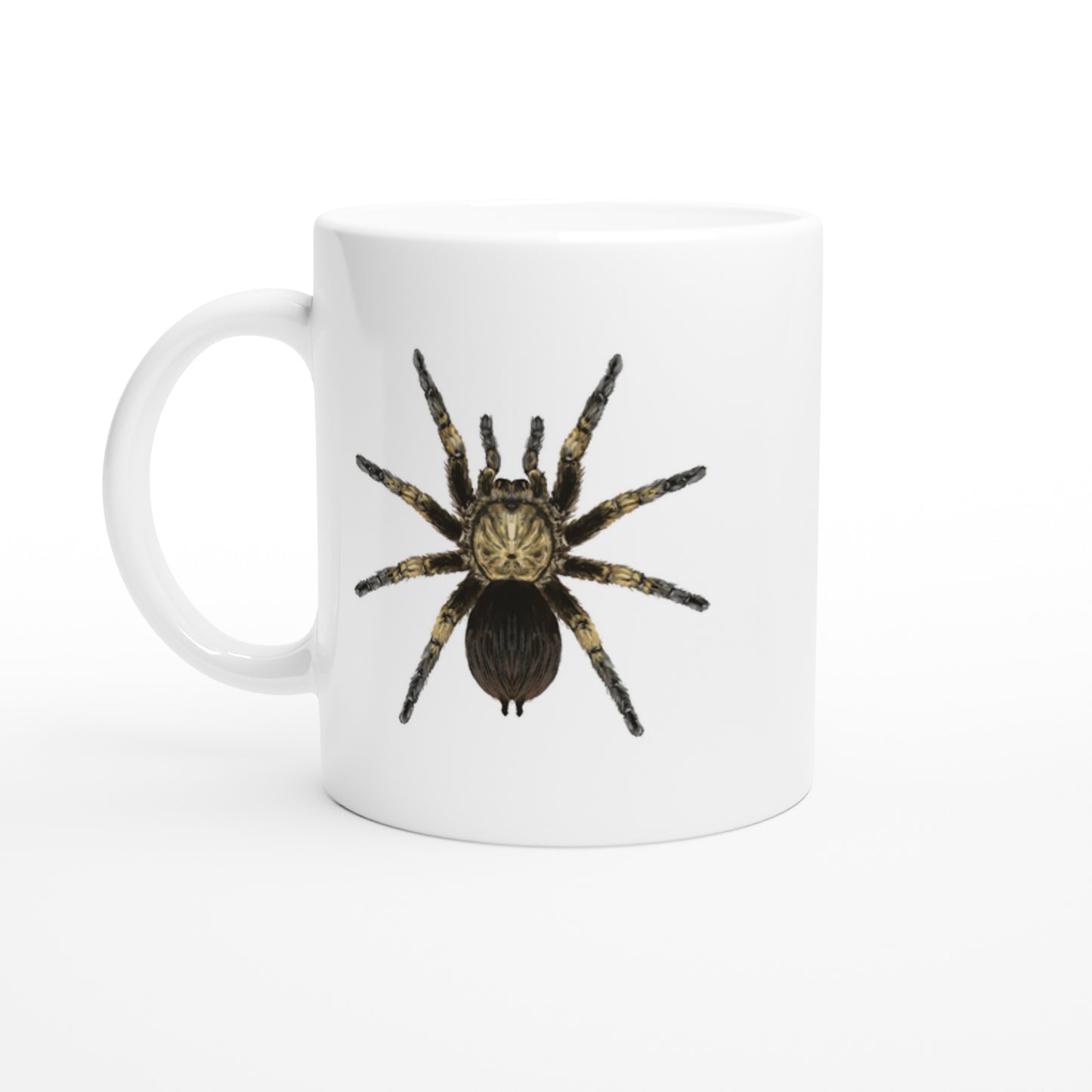 Cuban Bronze Tarantula, Phormictopus Auratus, Ceramic Graphic Mug