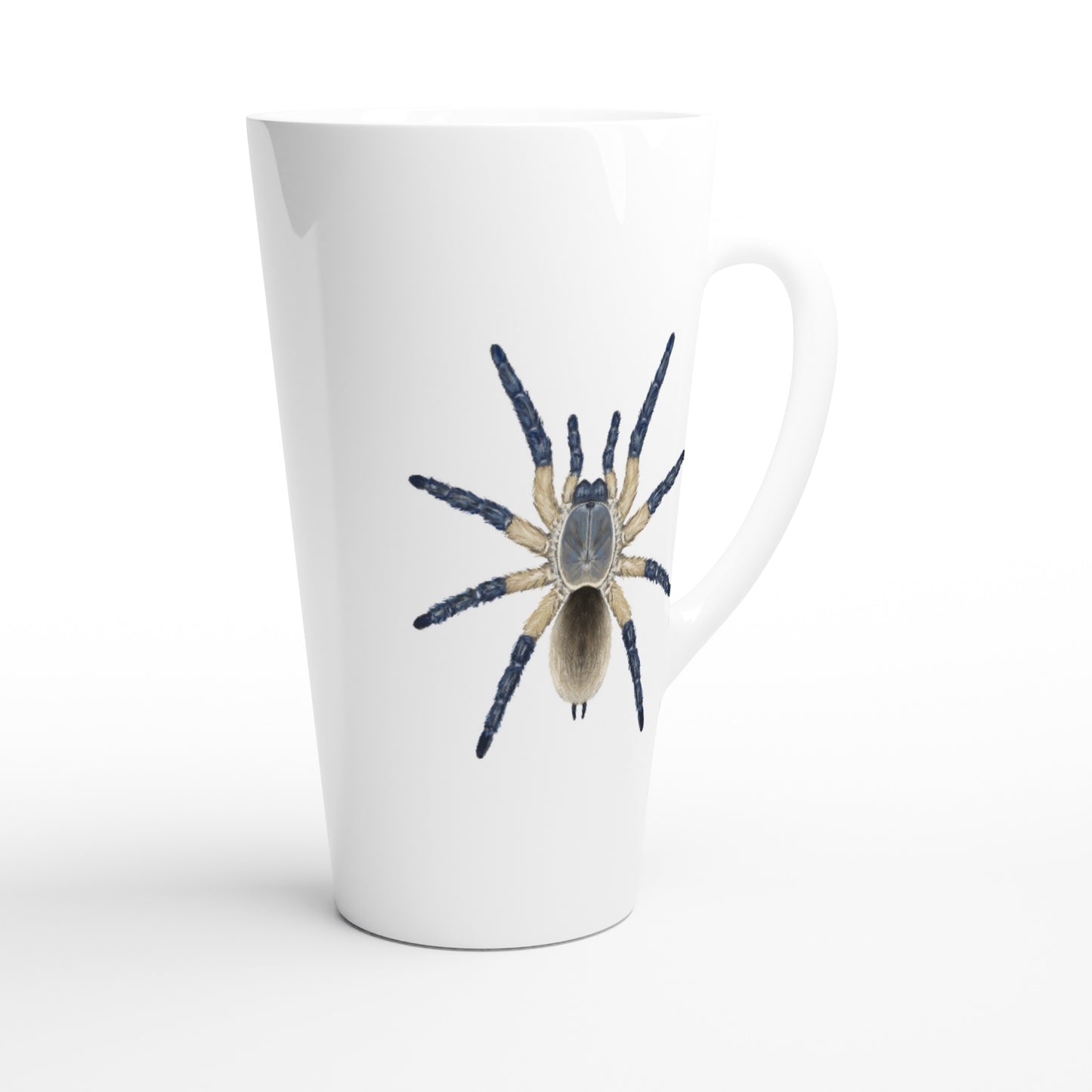Socotra Island Blue Baboon Tarantula, Monocentropus Balfouri, Ceramic Graphic Mug