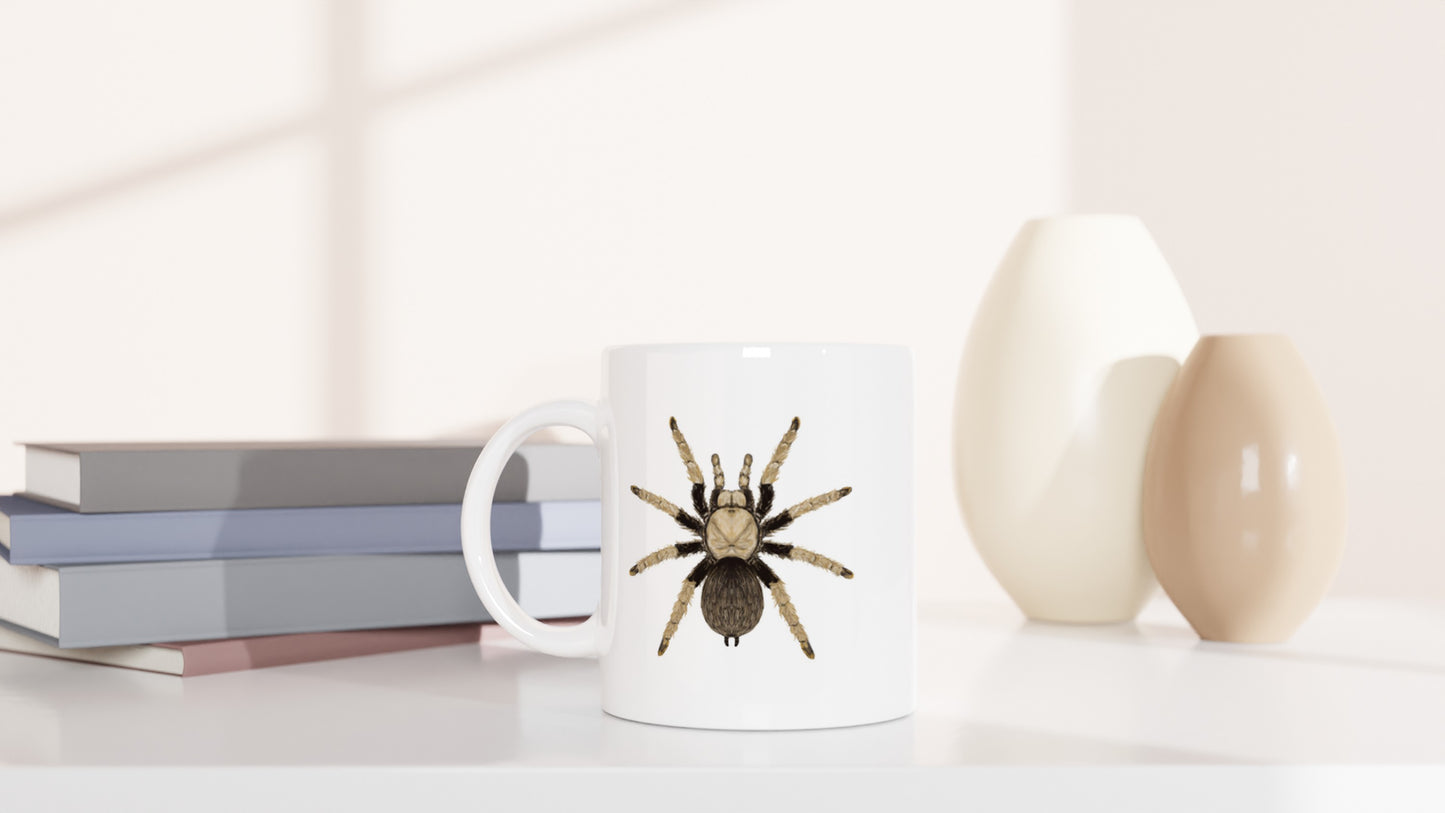 Arizona Blonde Tarantula, Aphonopelma Chalcodes, Ceramic Graphic Mug