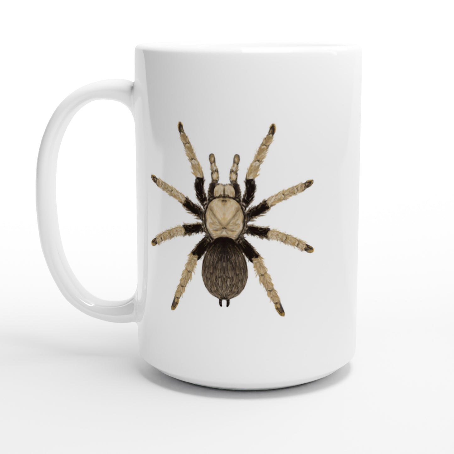 Arizona Blonde Tarantula, Aphonopelma Chalcodes, Ceramic Graphic Mug