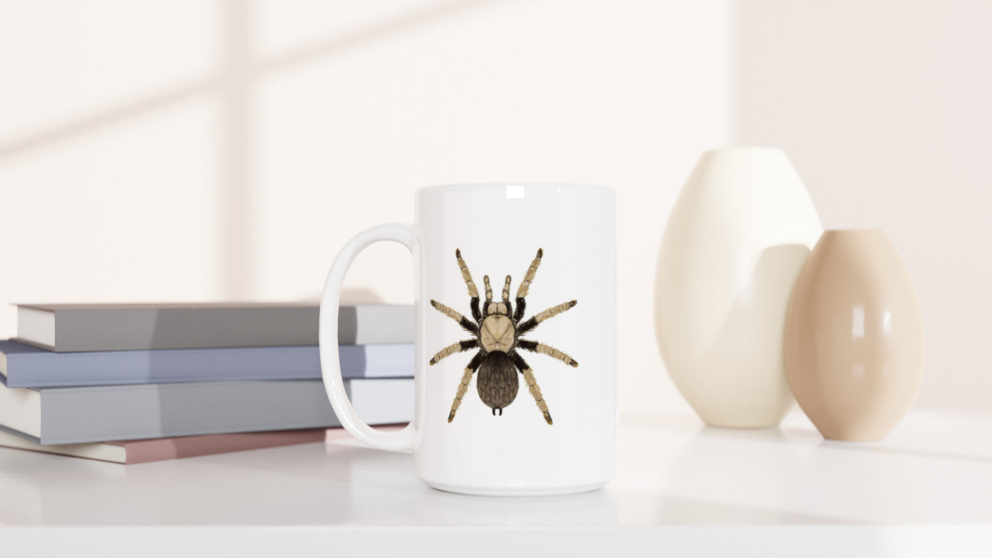 Arizona Blonde Tarantula, Aphonopelma Chalcodes, Ceramic Graphic Mug