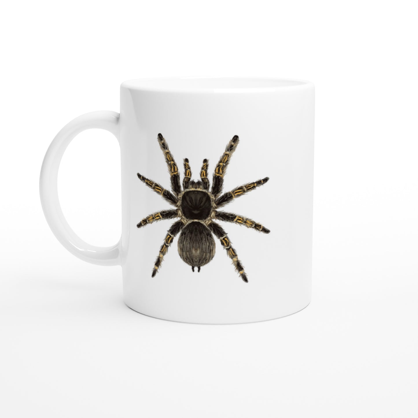 Chaco Golden Knee Tarantula, Grammostola Pulchripes, Ceramic Graphic Mug