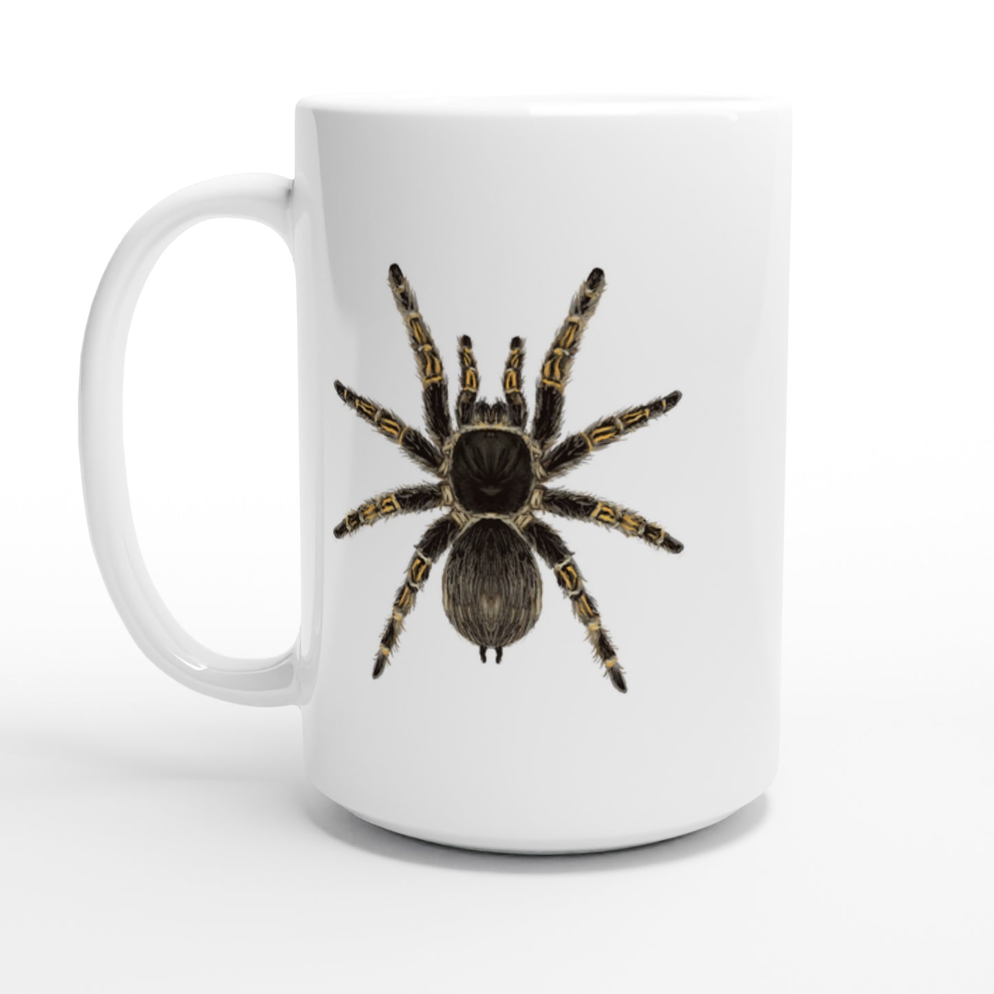 Chaco Golden Knee Tarantula, Grammostola Pulchripes, Ceramic Graphic Mug