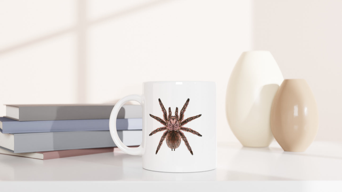 Chilean Rose Hair Tarantula, Grammostola Rosea, Ceramic Graphic Mug