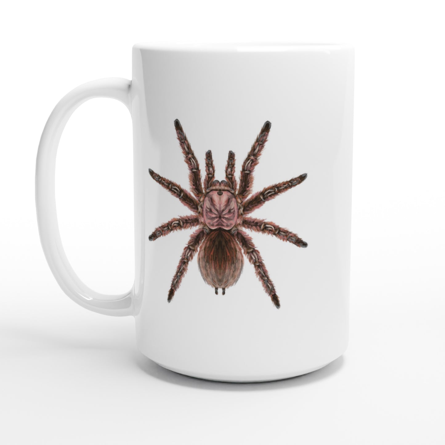 Chilean Rose Hair Tarantula, Grammostola Rosea, Ceramic Graphic Mug