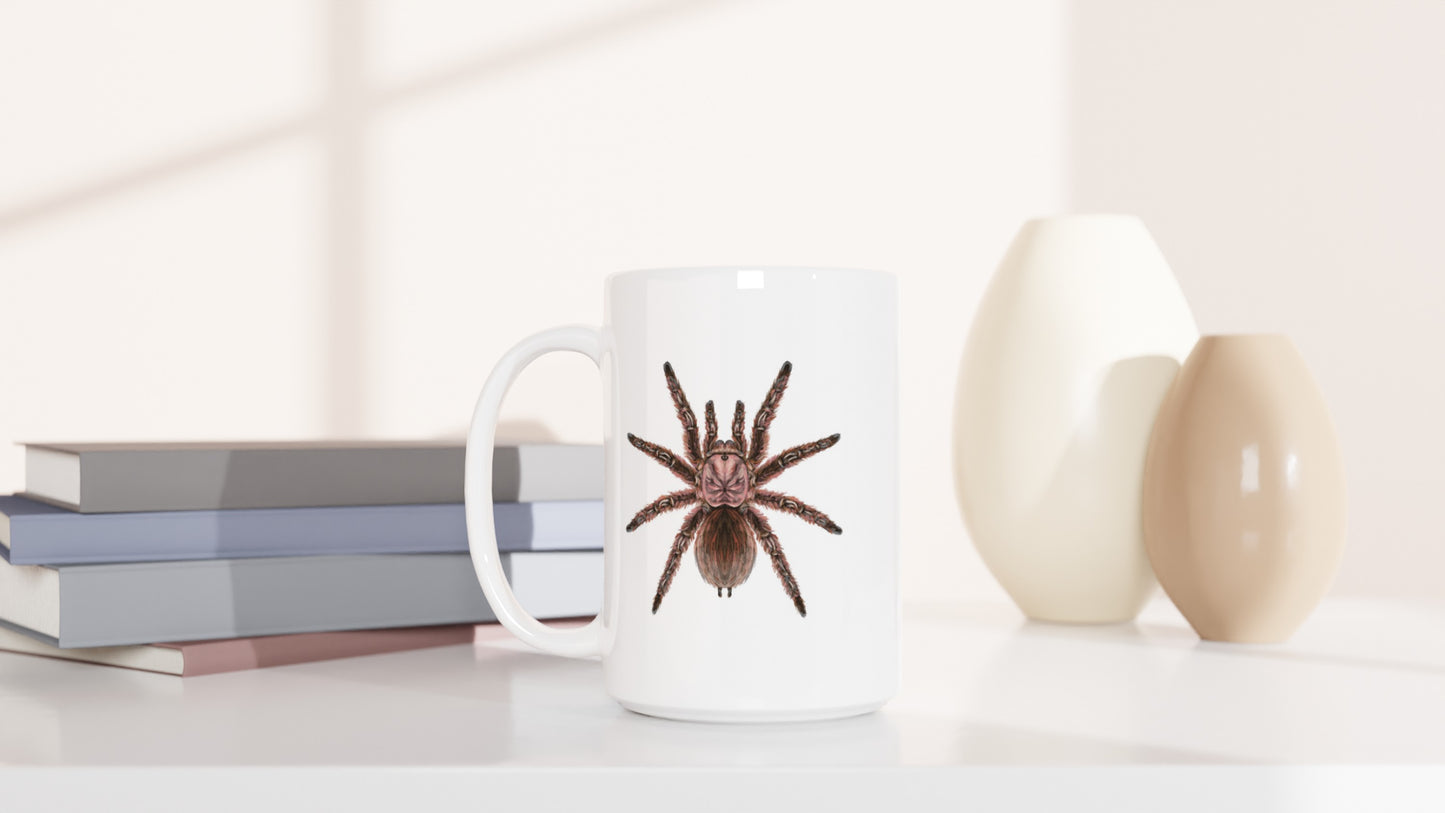 Chilean Rose Hair Tarantula, Grammostola Rosea, Ceramic Graphic Mug