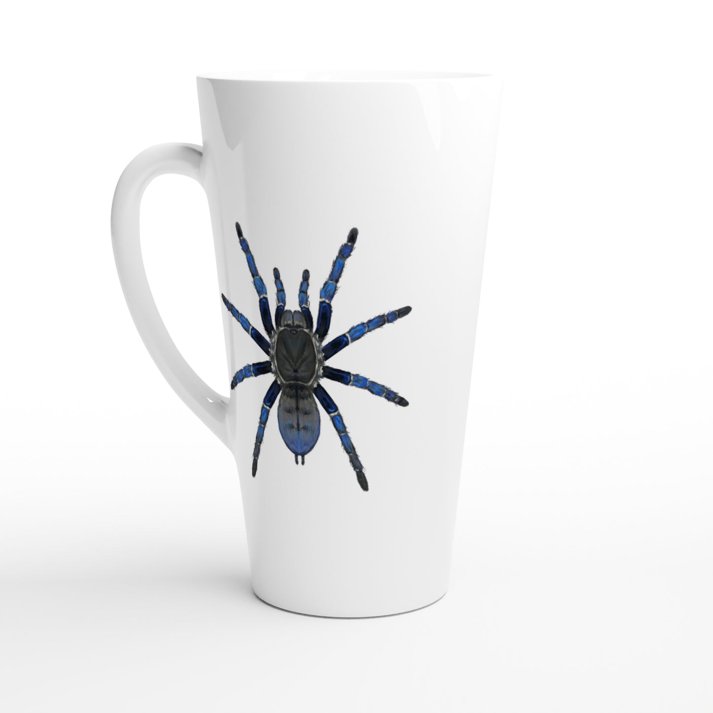 Cobalt Blue Tarantula, Cyriopagopus Lividus, Ceramic Graphic Mug