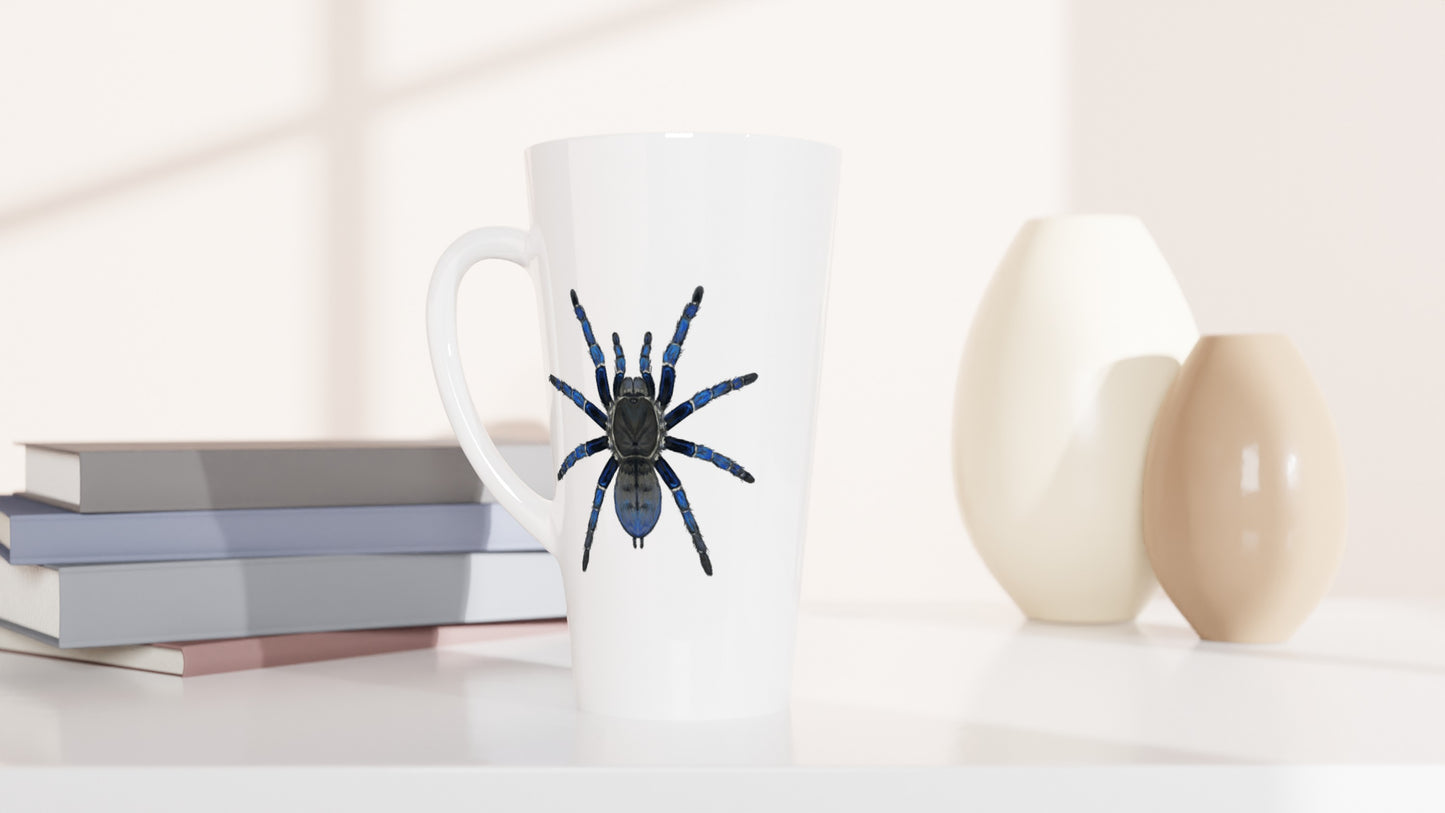 Cobalt Blue Tarantula, Cyriopagopus Lividus, Ceramic Graphic Mug