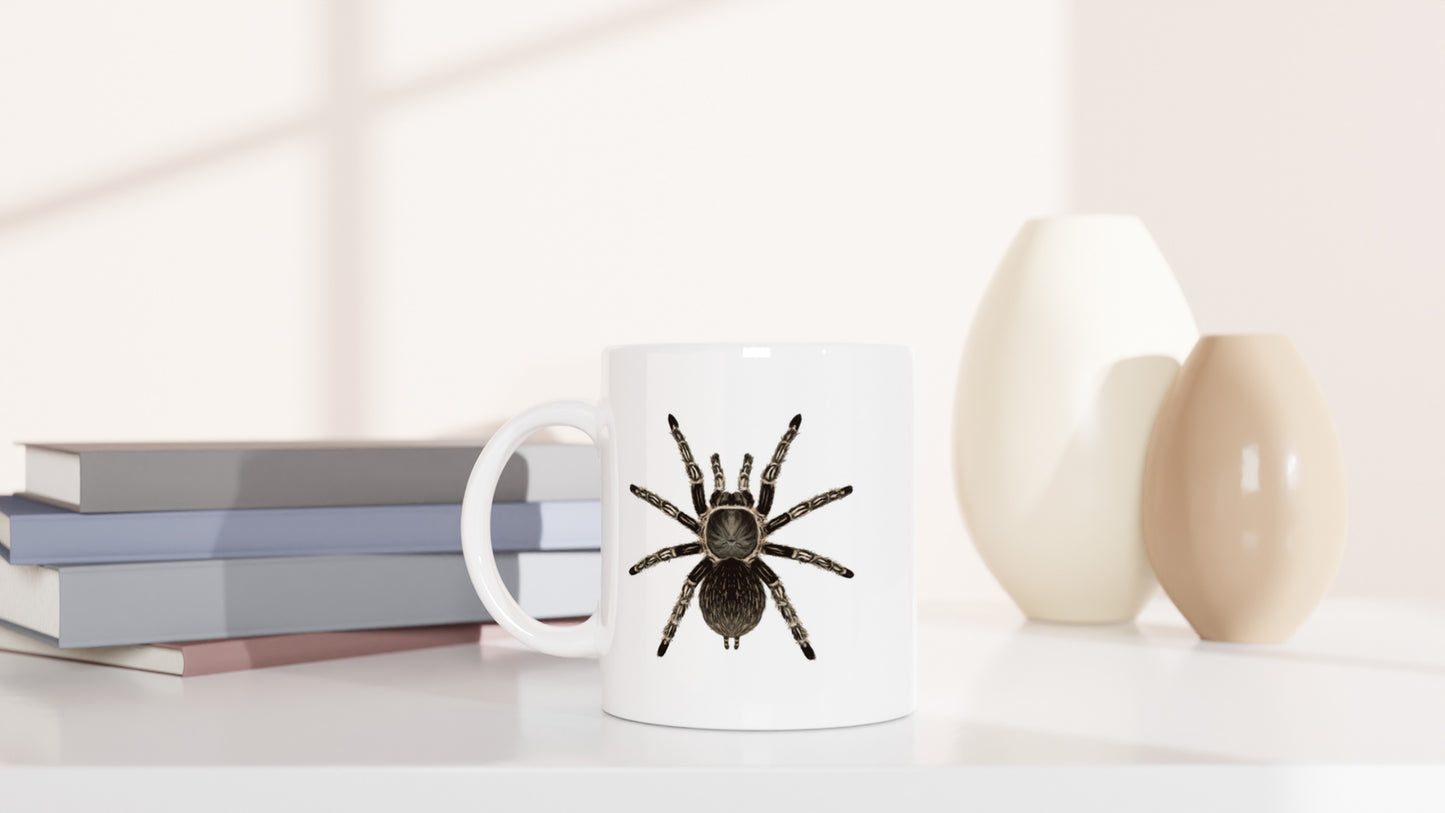 Curly Hair Tarantula, Tliltocatl Albopilosus, Ceramic Graphic Mug