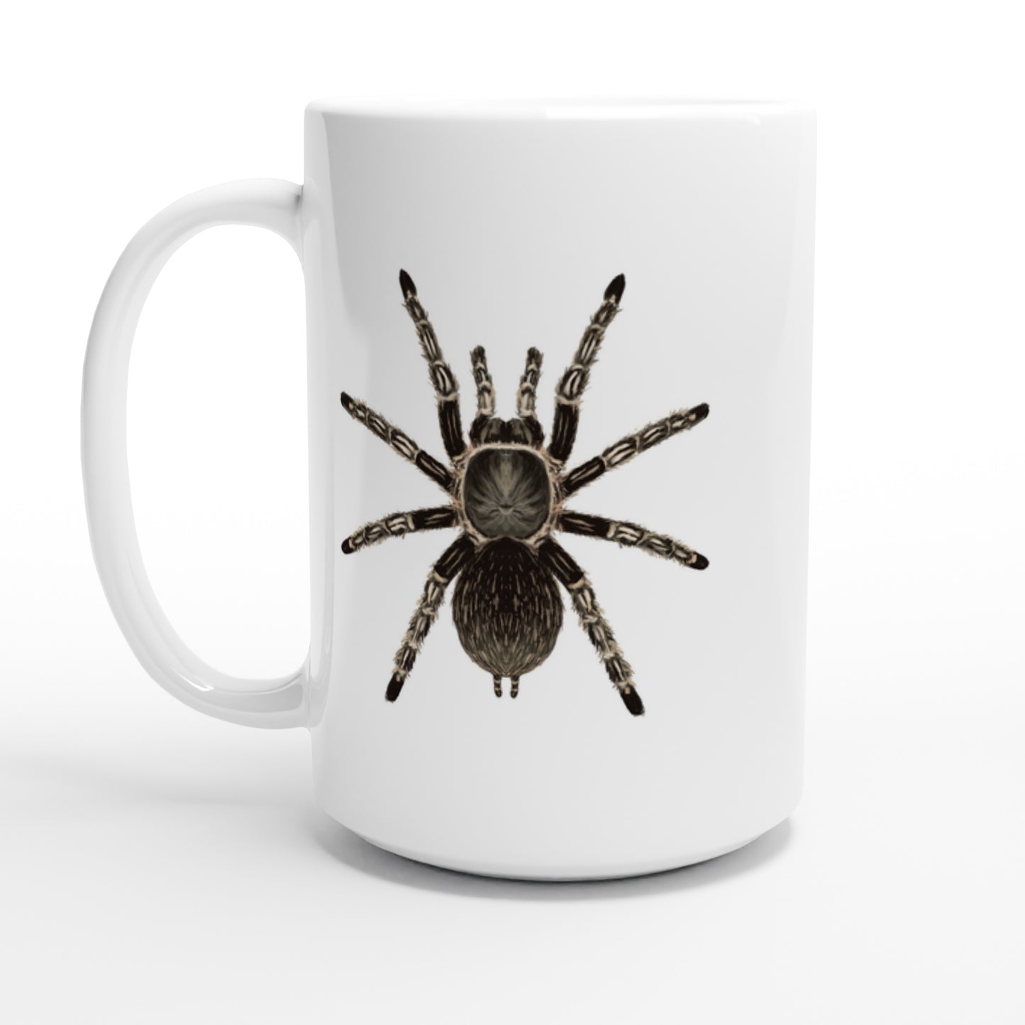 Costa Rican Striped-knee Tarantula, Aphonopelma Seemanni, Ceramic Graphic Mug