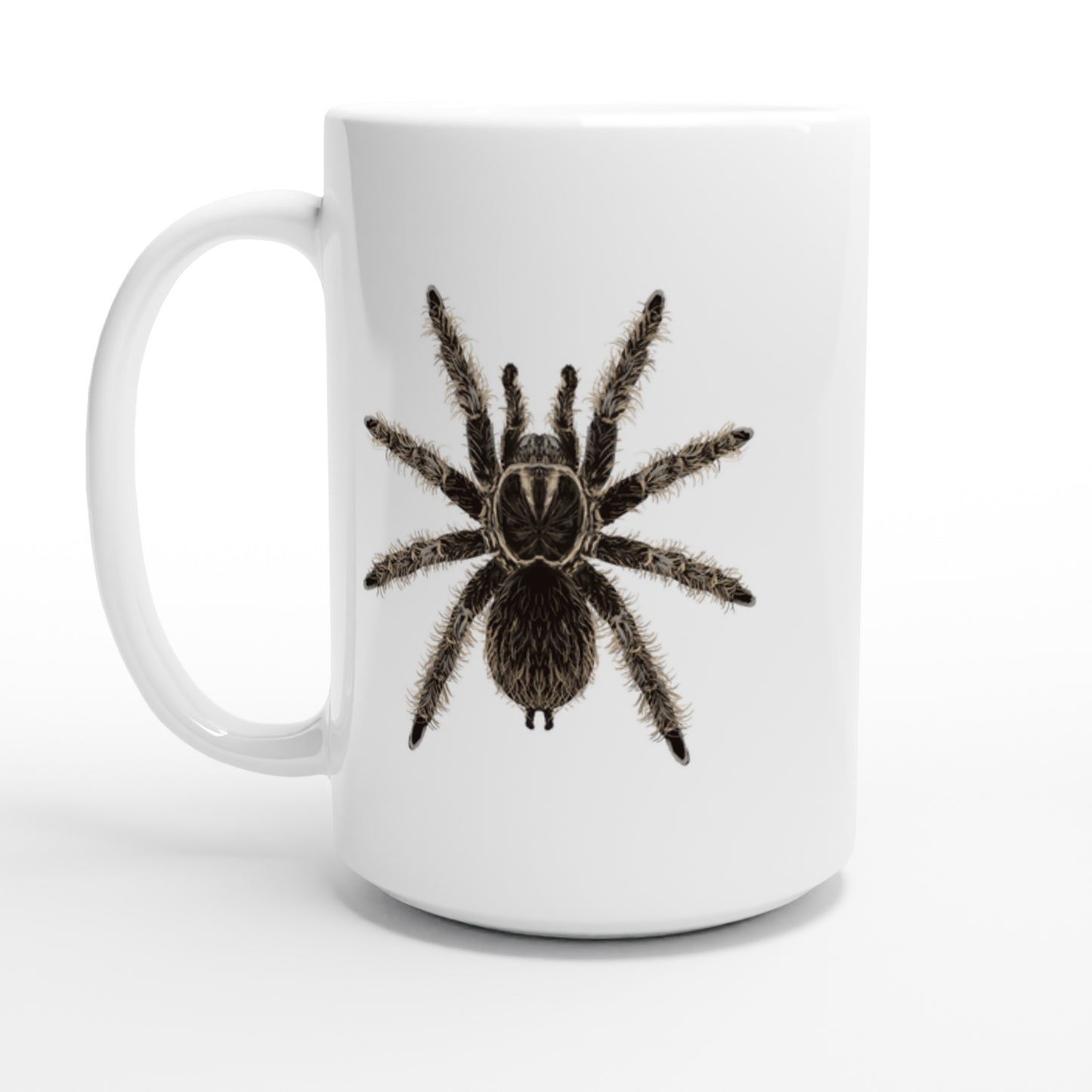 Curly Hair Tarantula, Tliltocatl Albopilosus, Ceramic Graphic Mug
