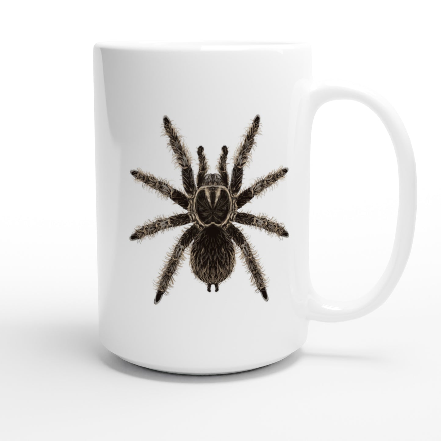 Curly Hair Tarantula, Tliltocatl Albopilosus, Ceramic Graphic Mug