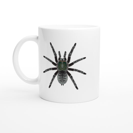 Emerald Shadow Tree Tarantula, Cyriopagopus Sp Valhalla, Ceramic Graphic Mug