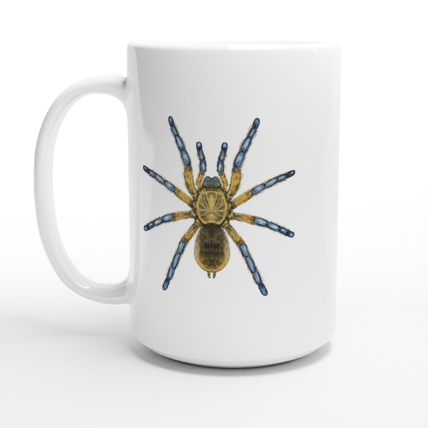 Golden Blue Leg Baboon Tarantula, Harpactira Pulchripes, Ceramic Graphic Mug