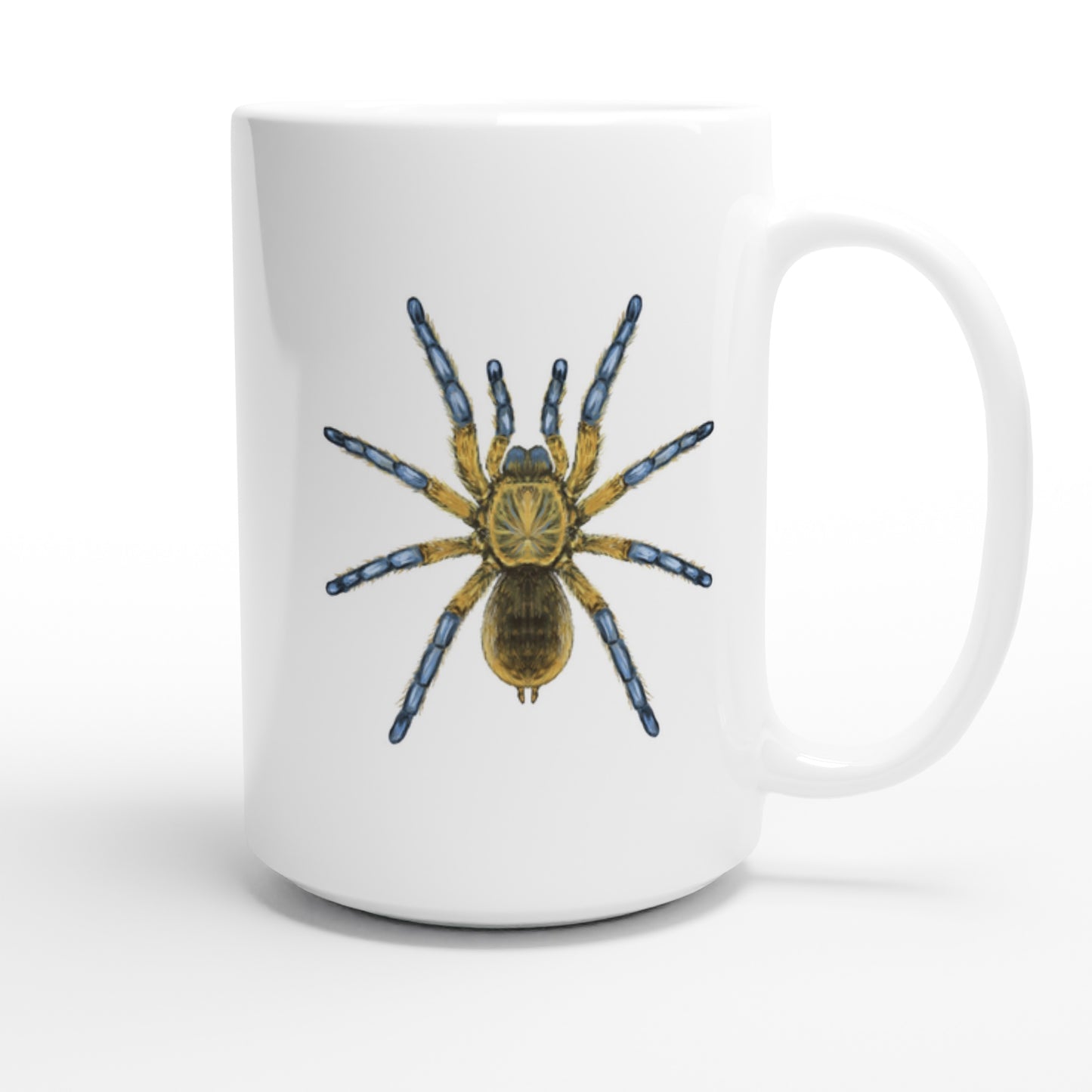 Golden Blue Leg Baboon Tarantula, Harpactira Pulchripes, Ceramic Graphic Mug