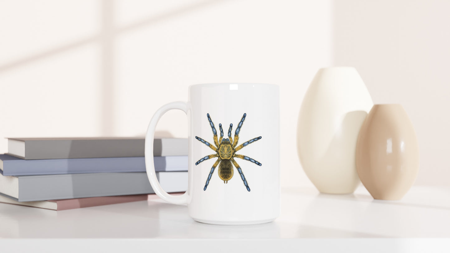 Golden Blue Leg Baboon Tarantula, Harpactira Pulchripes, Ceramic Graphic Mug
