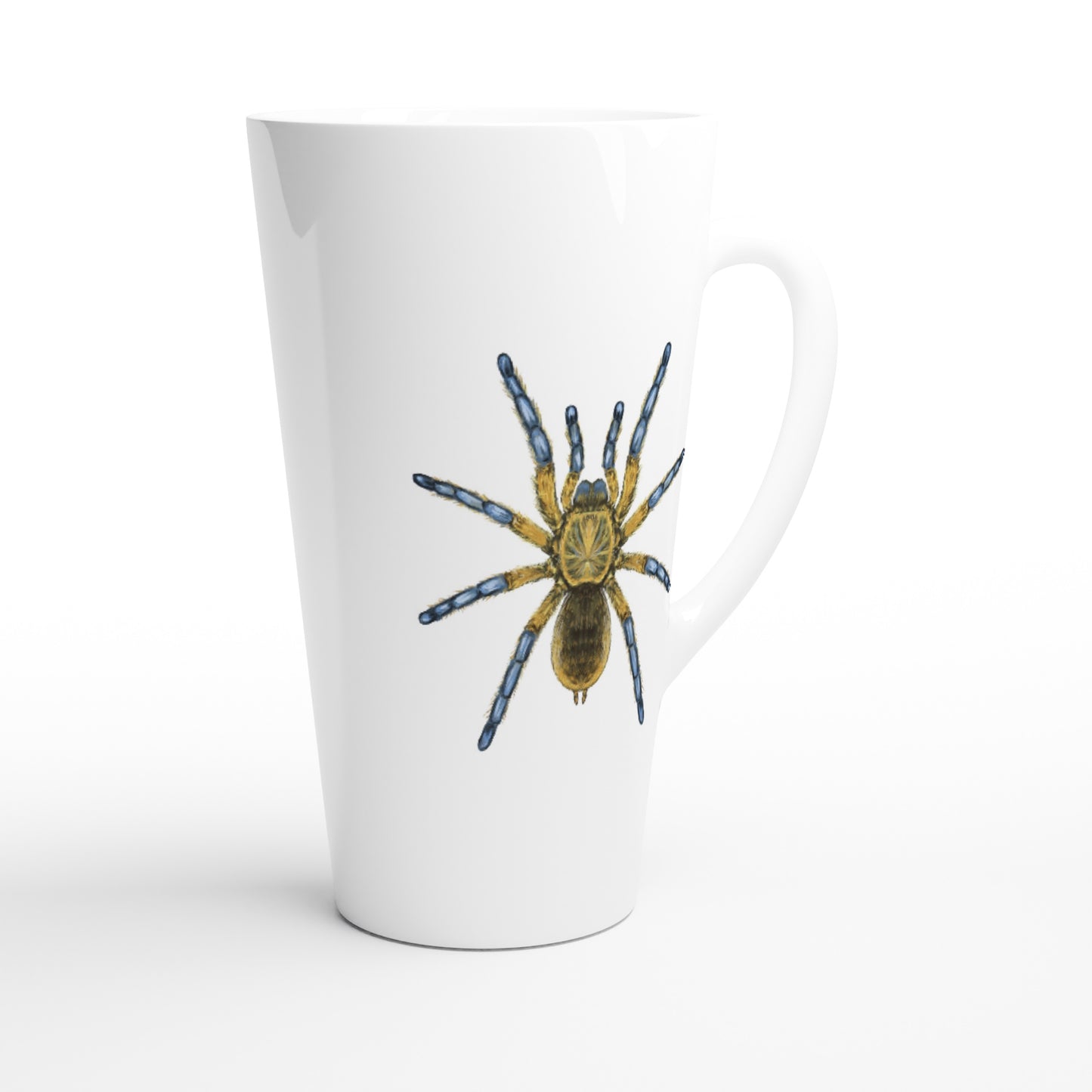 Golden Blue Leg Baboon Tarantula, Harpactira Pulchripes, Ceramic Graphic Mug
