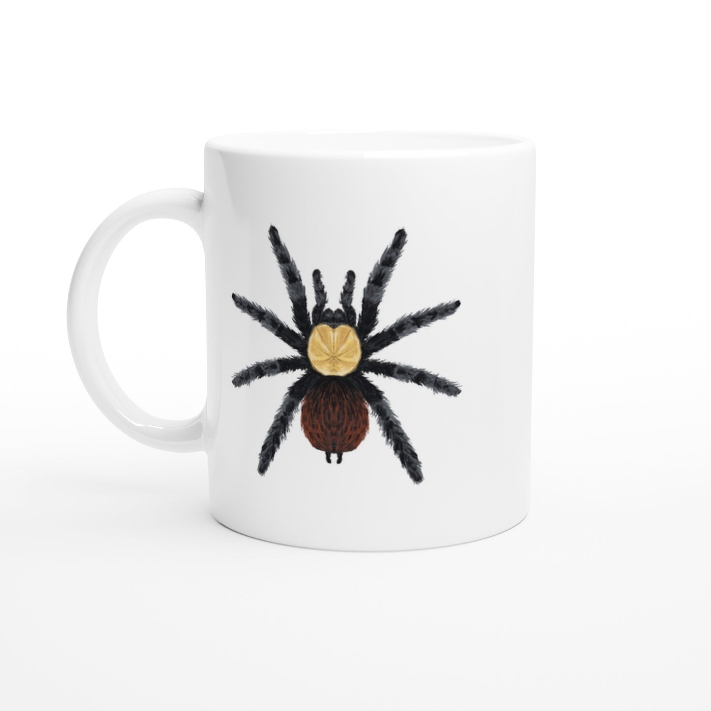 Golden Red Rump Tarantula, Brachypelma Albiceps, Ceramic Graphic Mug