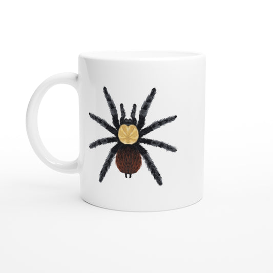 Golden Red Rump Tarantula, Brachypelma Albiceps, Ceramic Graphic Mug