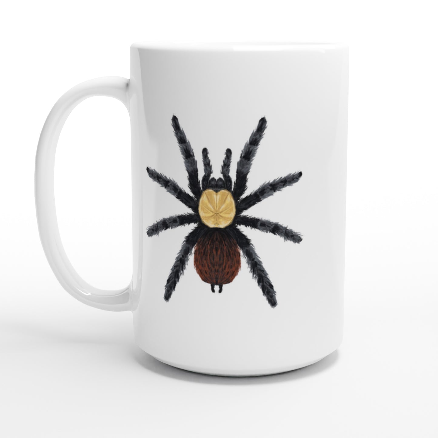 Golden Red Rump Tarantula, Brachypelma Albiceps, Ceramic Graphic Mug
