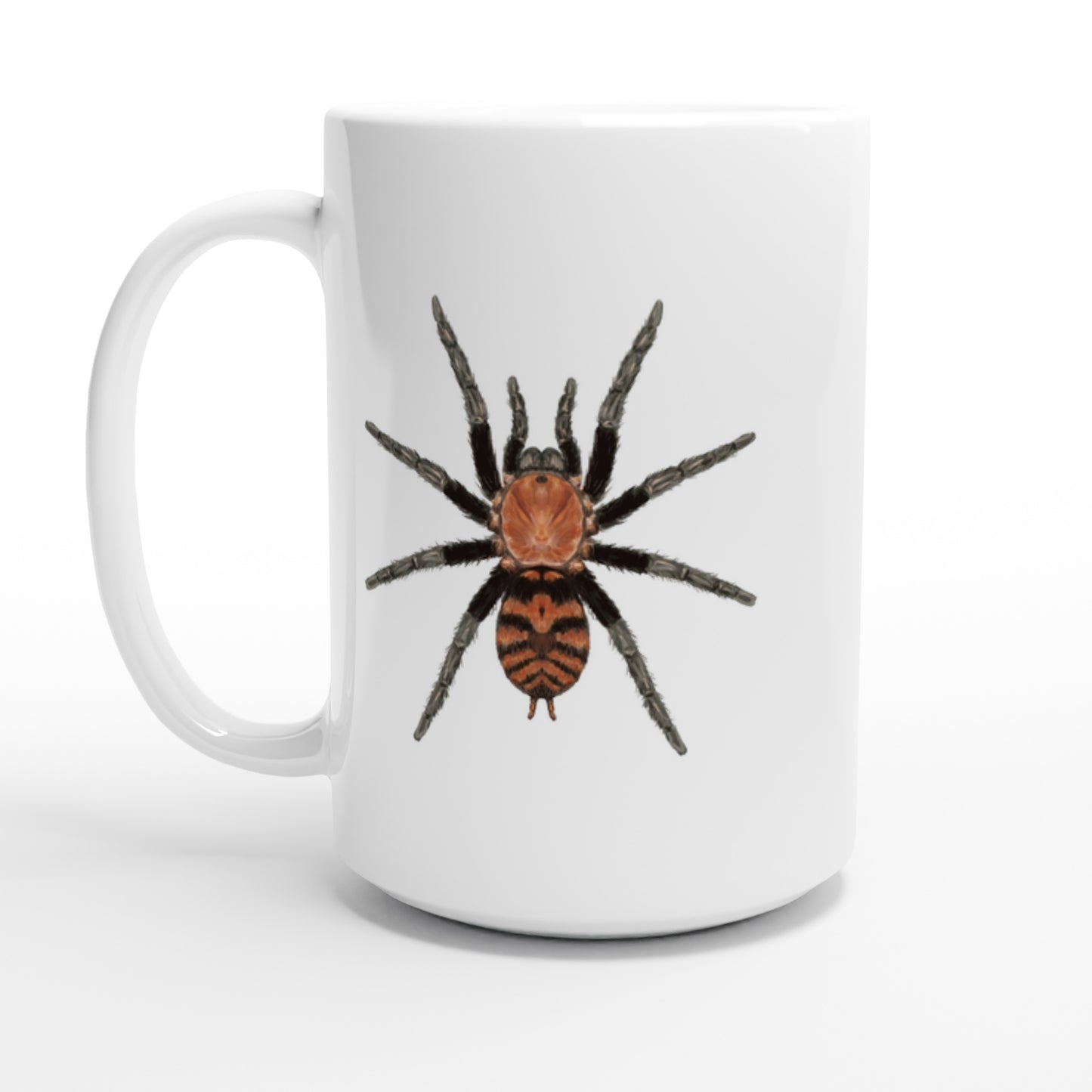 Guatemalan Tiger Rump Tarantula, Davus Pentaloris, Ceramic Graphic Mug