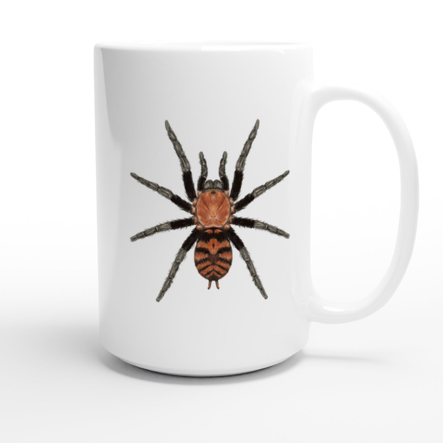 Guatemalan Tiger Rump Tarantula, Davus Pentaloris, Ceramic Graphic Mug