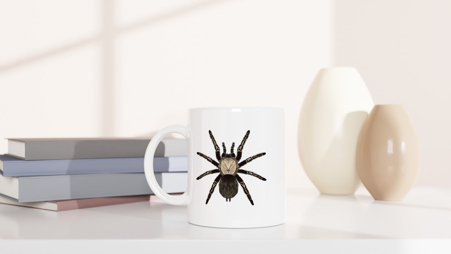 Skeleton Tarantula, Ephebopus Murinus, Ceramic Graphic Mug