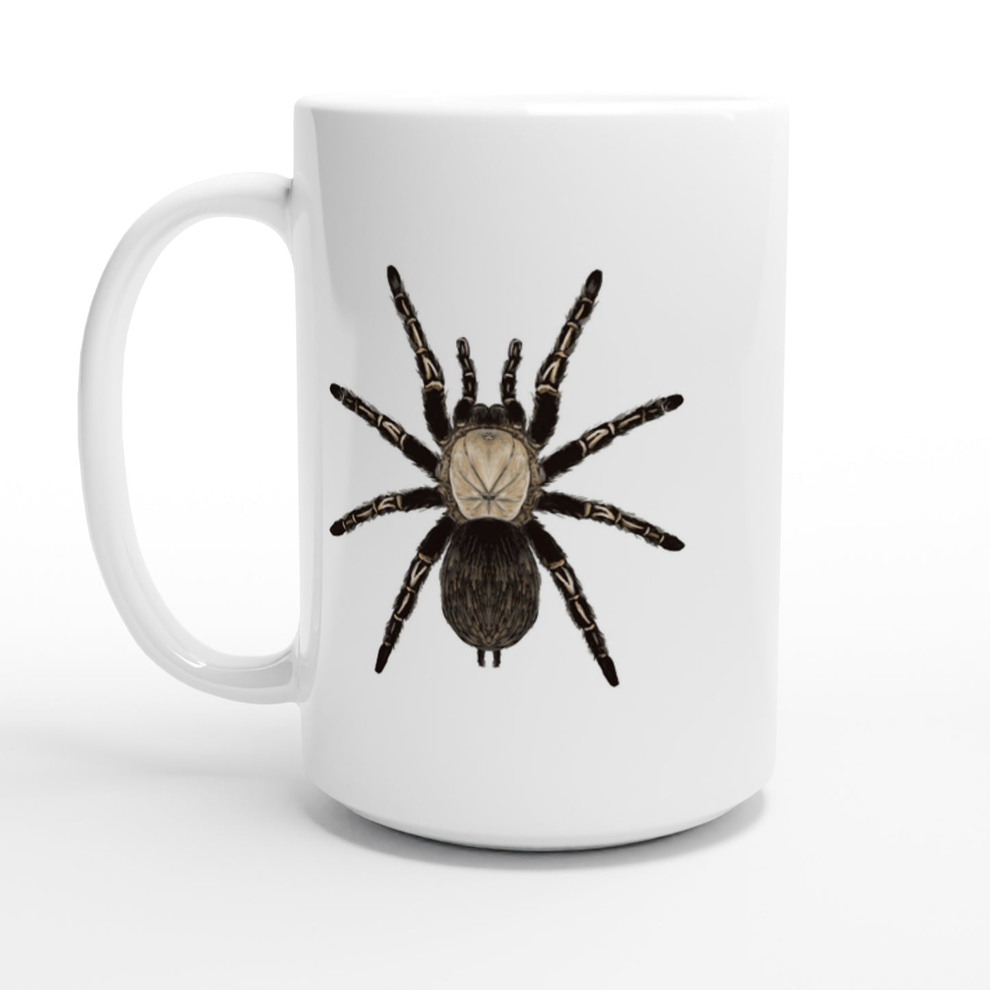 Skeleton Tarantula, Ephebopus Murinus, Ceramic Graphic Mug