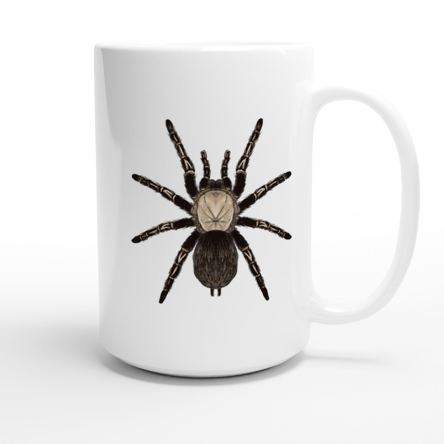 Skeleton Tarantula, Ephebopus Murinus, Ceramic Graphic Mug