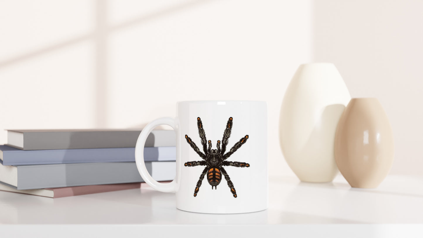 Venezuelan Suntiger Tarantula, Psalmopoeus Irminia, Ceramic Graphic Mug