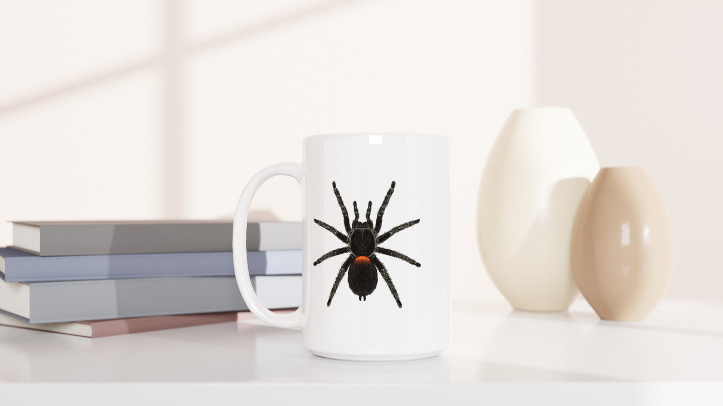 Chilean Flame Tarantula, Homoeomma Chilensis, Ceramic Graphic Mug