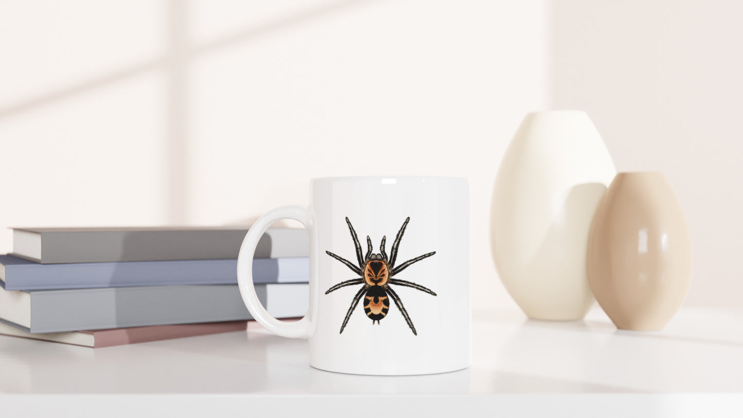 Columbian Dwarf Tarantula, Cyriocosmus Leetzi, Ceramic Graphic Mug