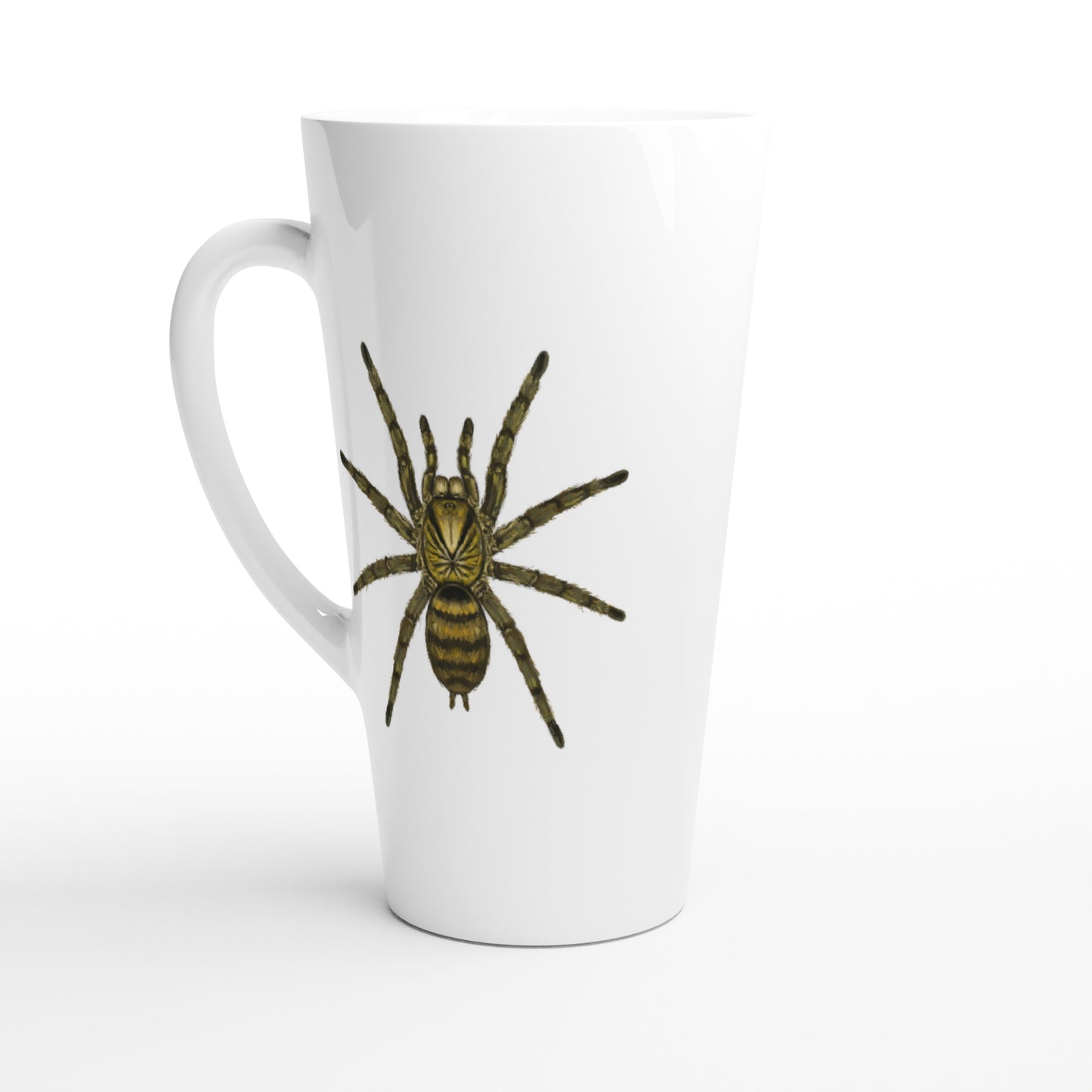 Trinidad Olive Tarantula, Neoholothele Incei, Ceramic Graphic Mug