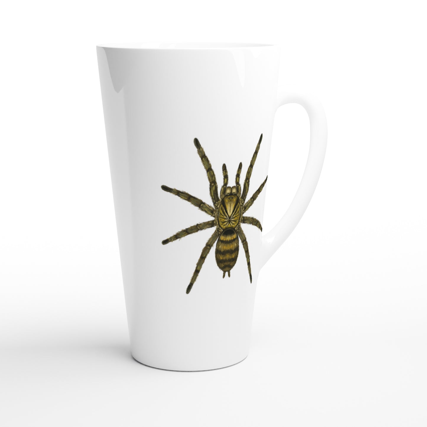 Trinidad Olive Tarantula, Neoholothele Incei, Ceramic Graphic Mug
