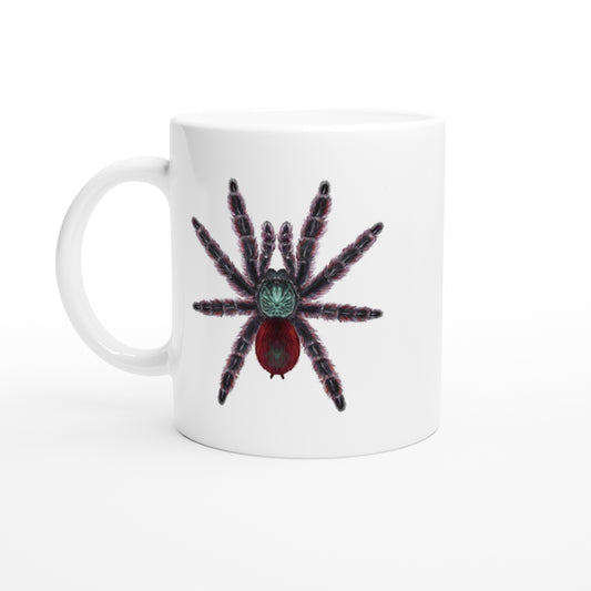 Antilles Pinktoe Tarantula, Caribena Versicolor, Ceramic Graphic Mug