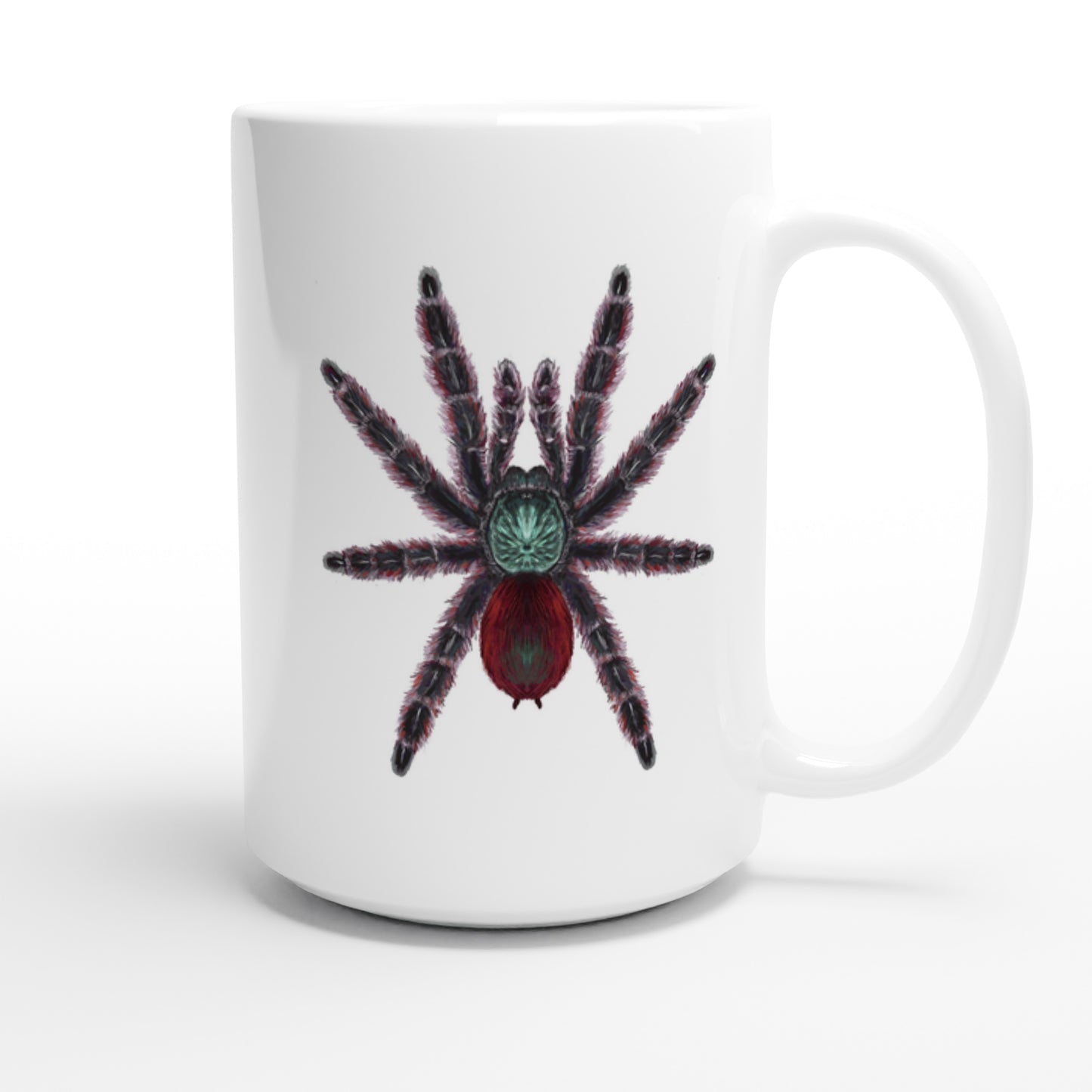 Antilles Pinktoe Tarantula, Caribena Versicolor, Ceramic Graphic Mug