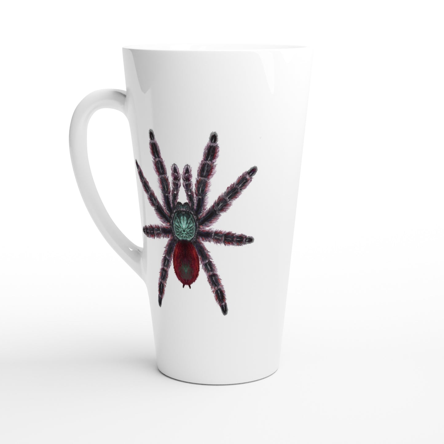 Antilles Pinktoe Tarantula, Caribena Versicolor, Ceramic Graphic Mug