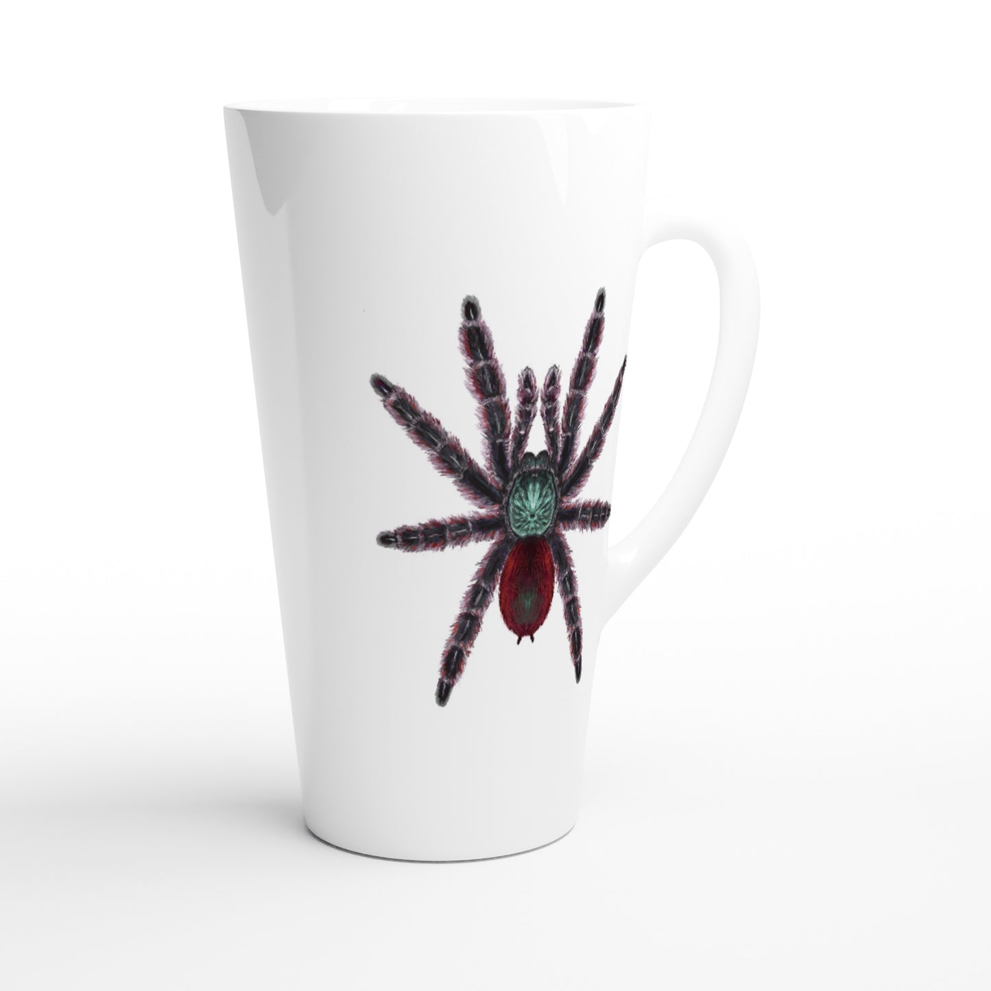 Antilles Pinktoe Tarantula, Caribena Versicolor, Ceramic Graphic Mug