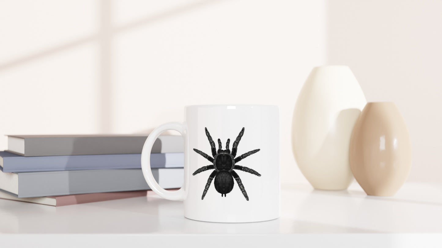 Brazilian Black Tarantula, Grammostola Pulchra, Ceramic Graphic Mug