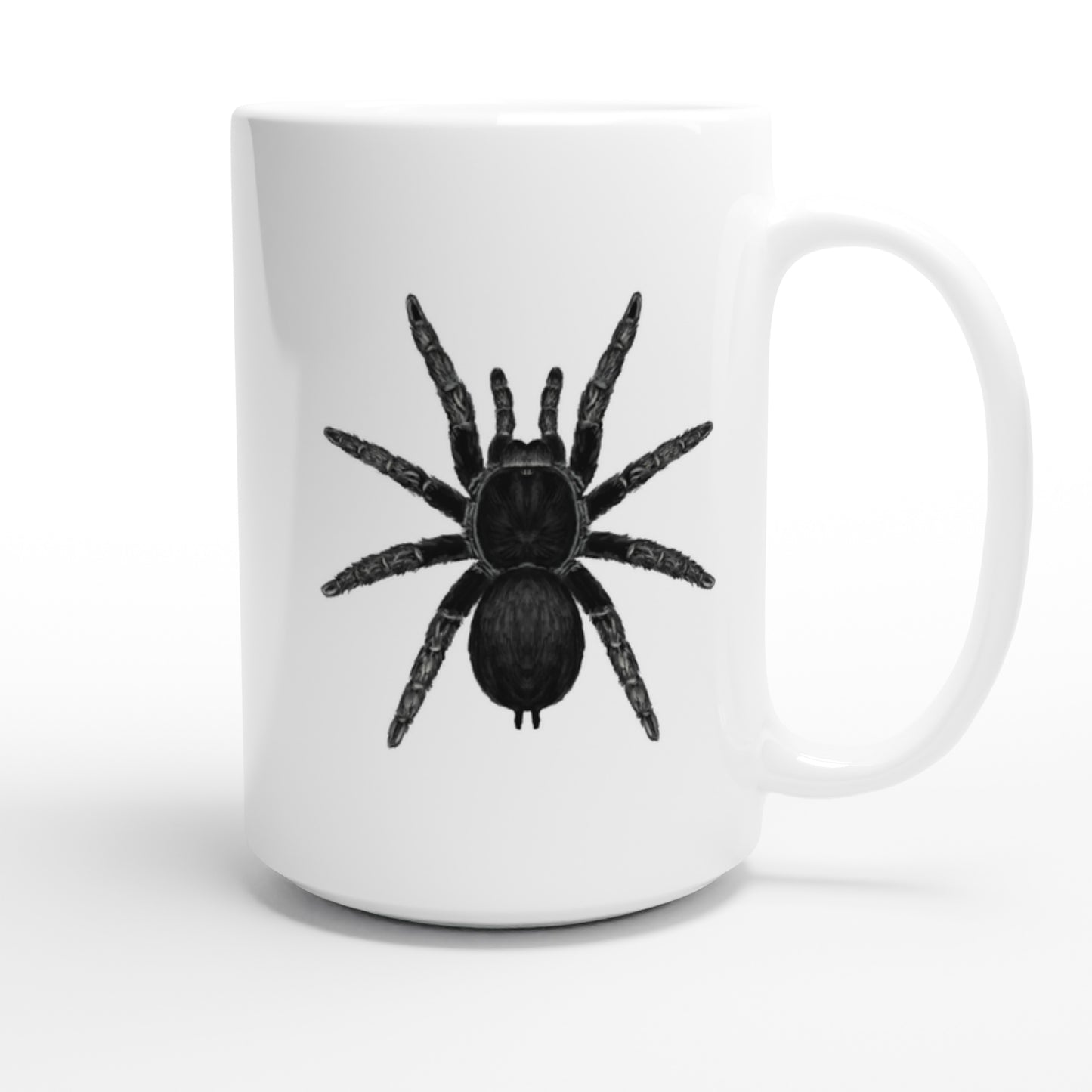 Brazilian Black Tarantula, Grammostola Pulchra, Ceramic Graphic Mug
