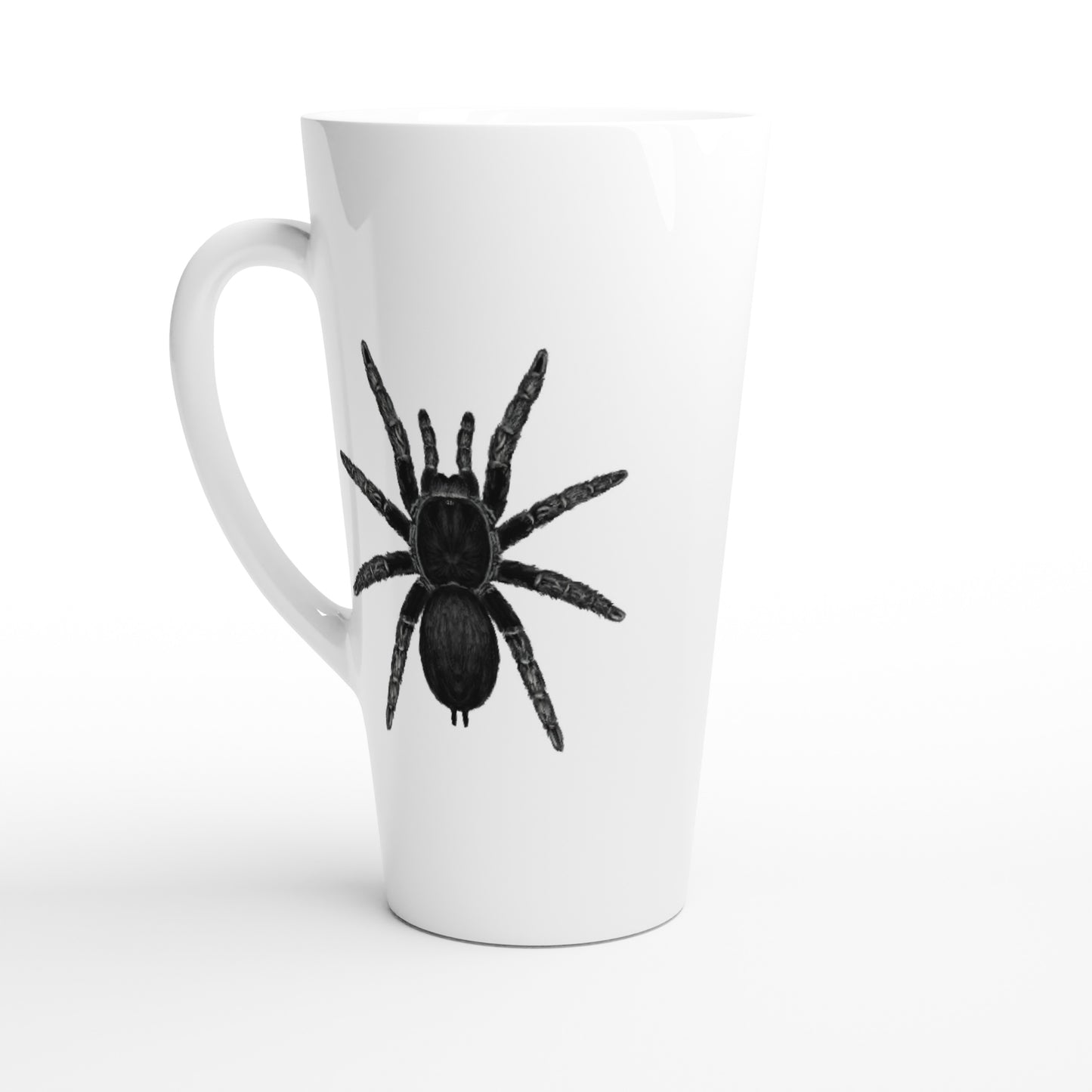 Brazilian Black Tarantula, Grammostola Pulchra, Ceramic Graphic Mug