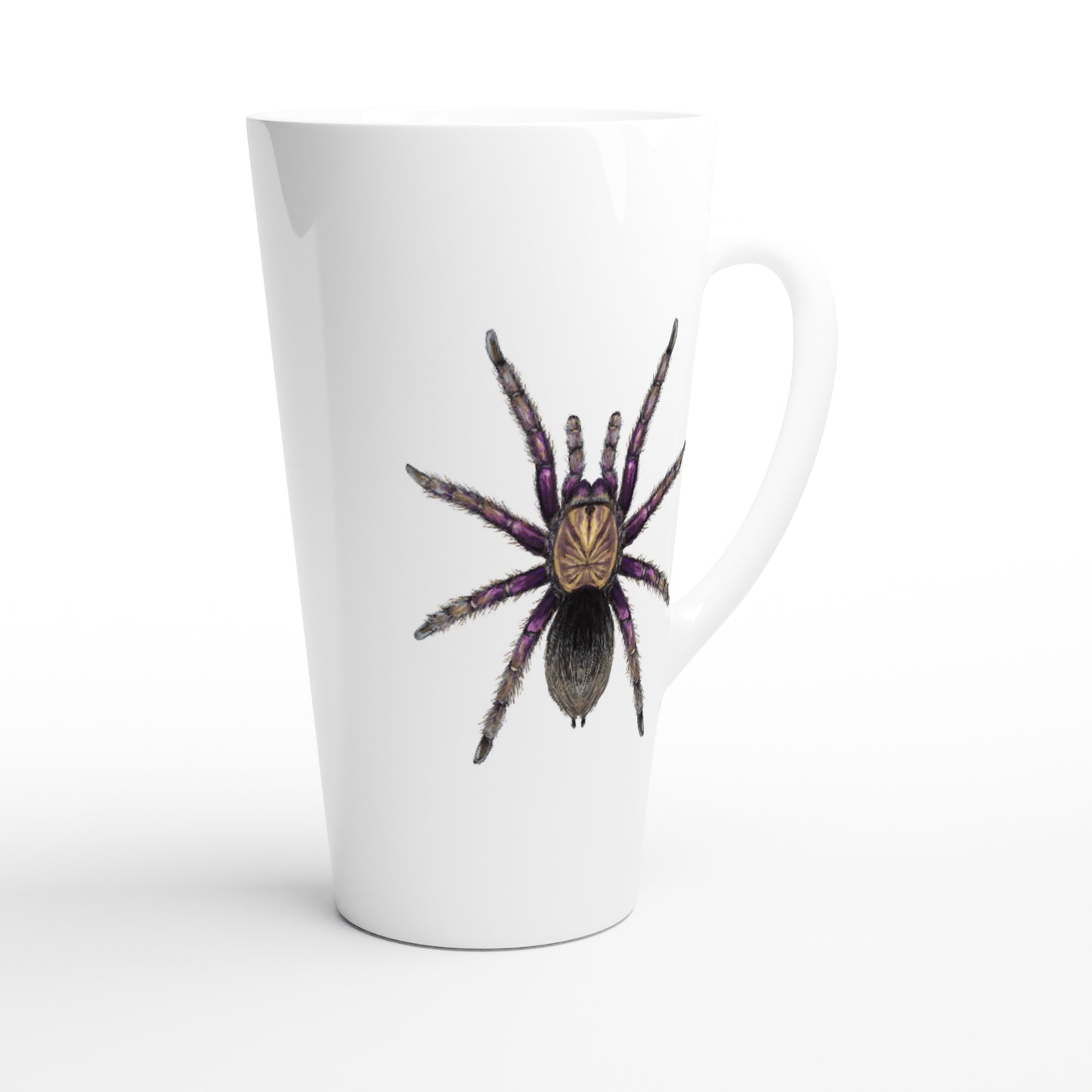 Colombian Purple Bloom  Tarantula, Pamphobeteus Insignis, Ceramic Graphic Mug