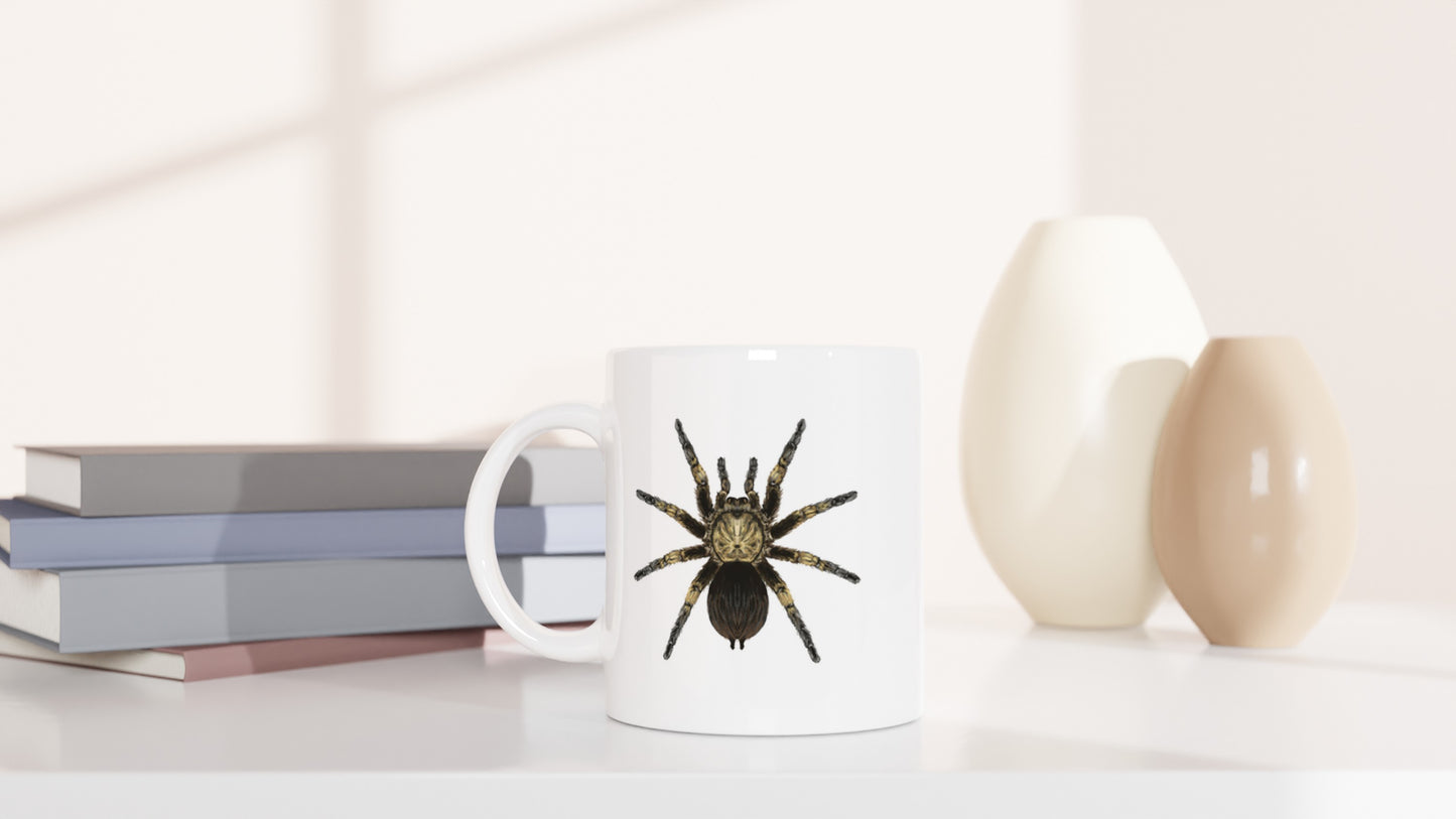 Cuban Bronze Tarantula, Phormictopus Auratus, Ceramic Graphic Mug